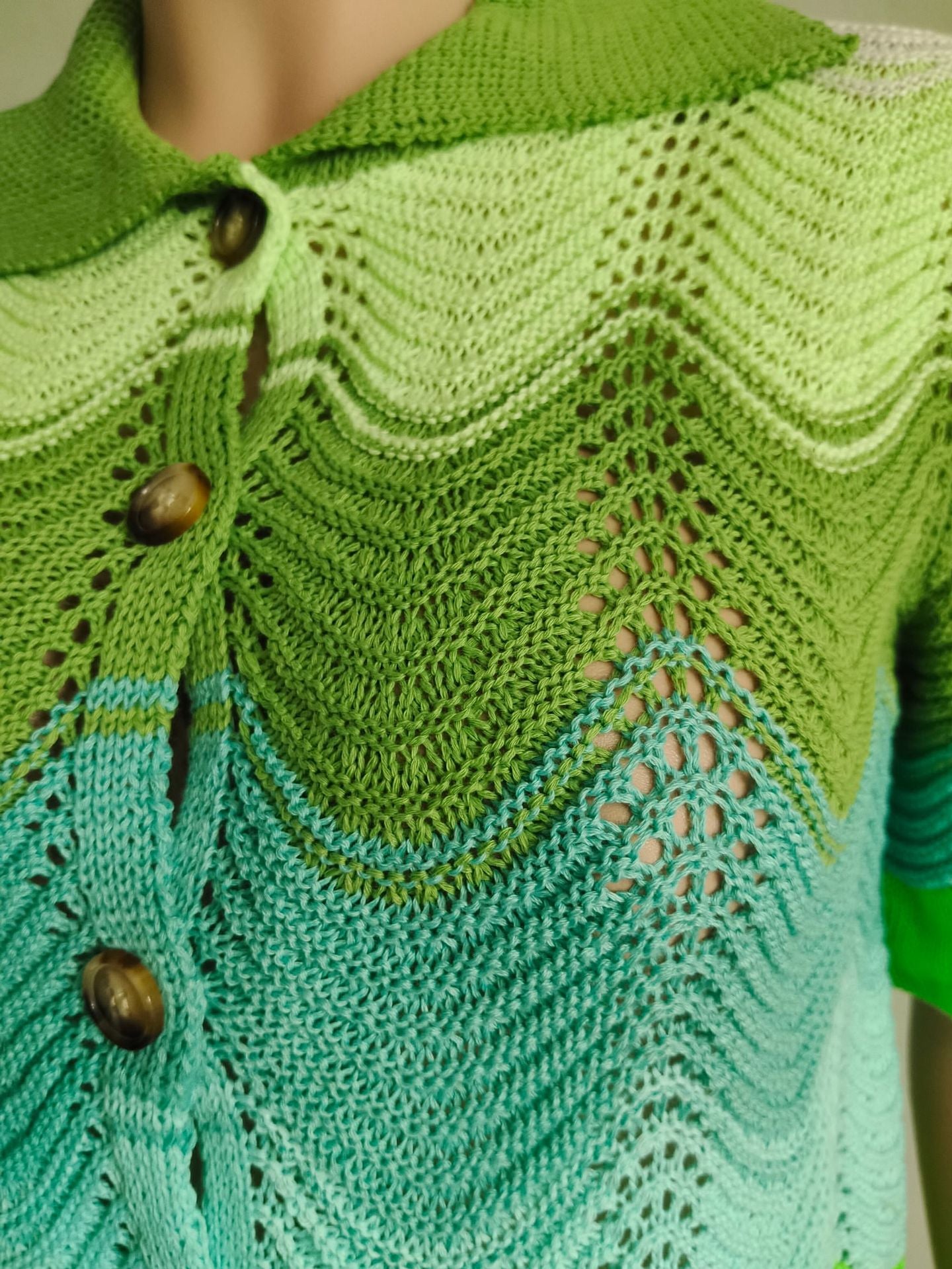 New Knitted Short-sleeved Shorts Casual Suit