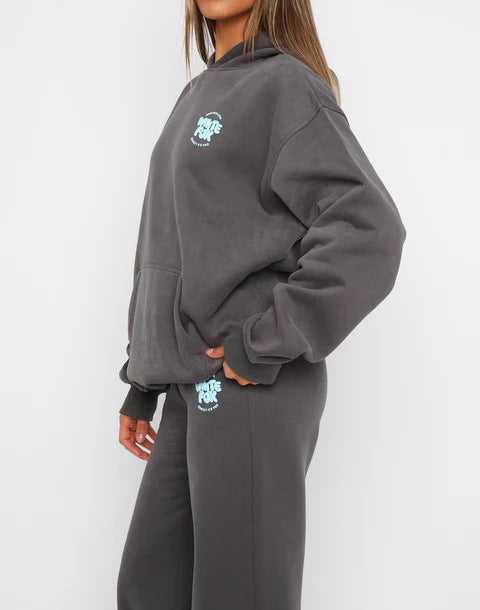 Fashion Sports Outdoor Long-sleeved Trousers Sweatshirt Suit