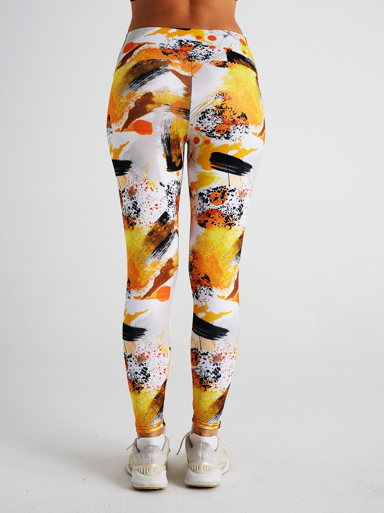 Tie Dye Printed High Waist Sports Fitness Yoga Pants