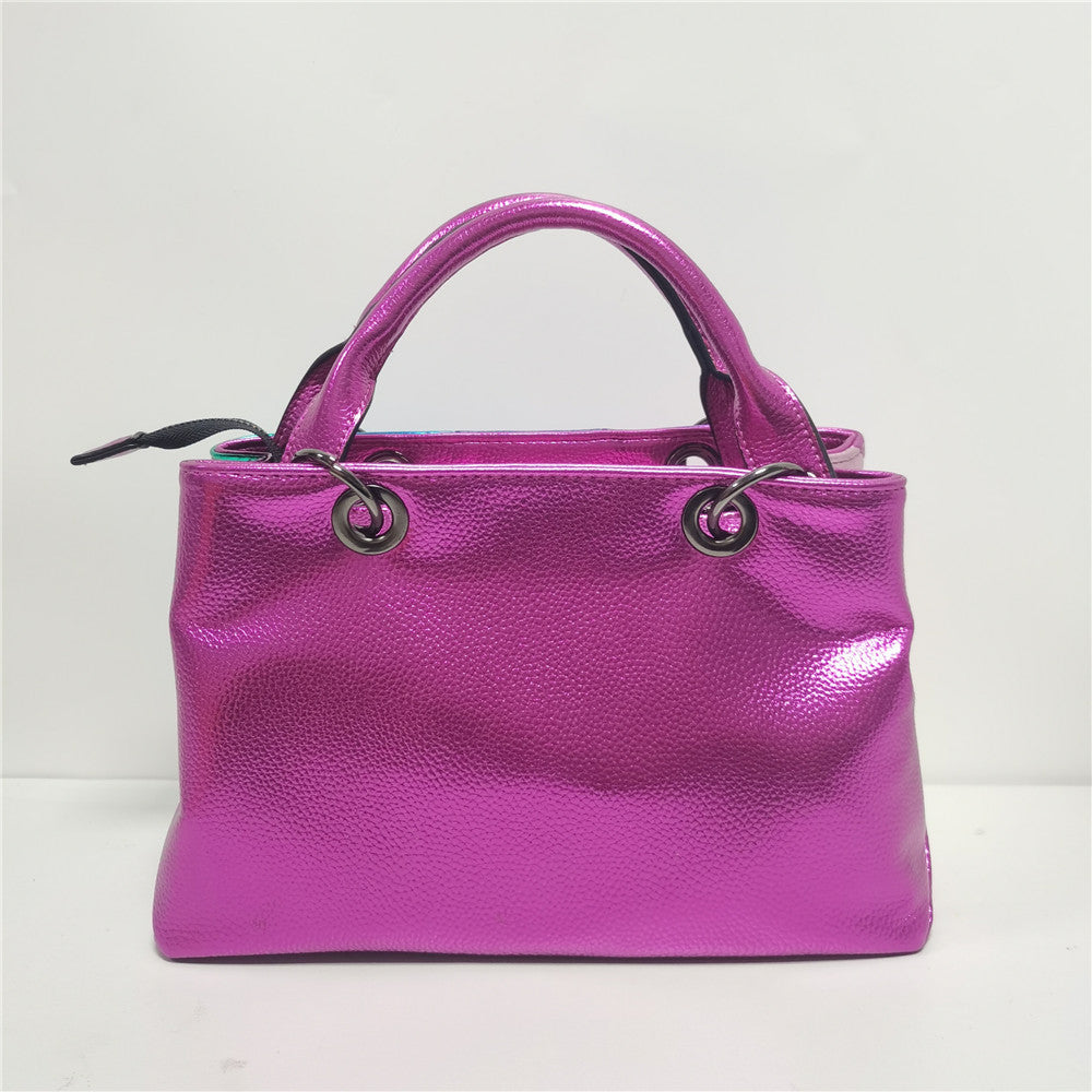 New Color Stitching Large-capacity Eagle Head Crossbody Bag
