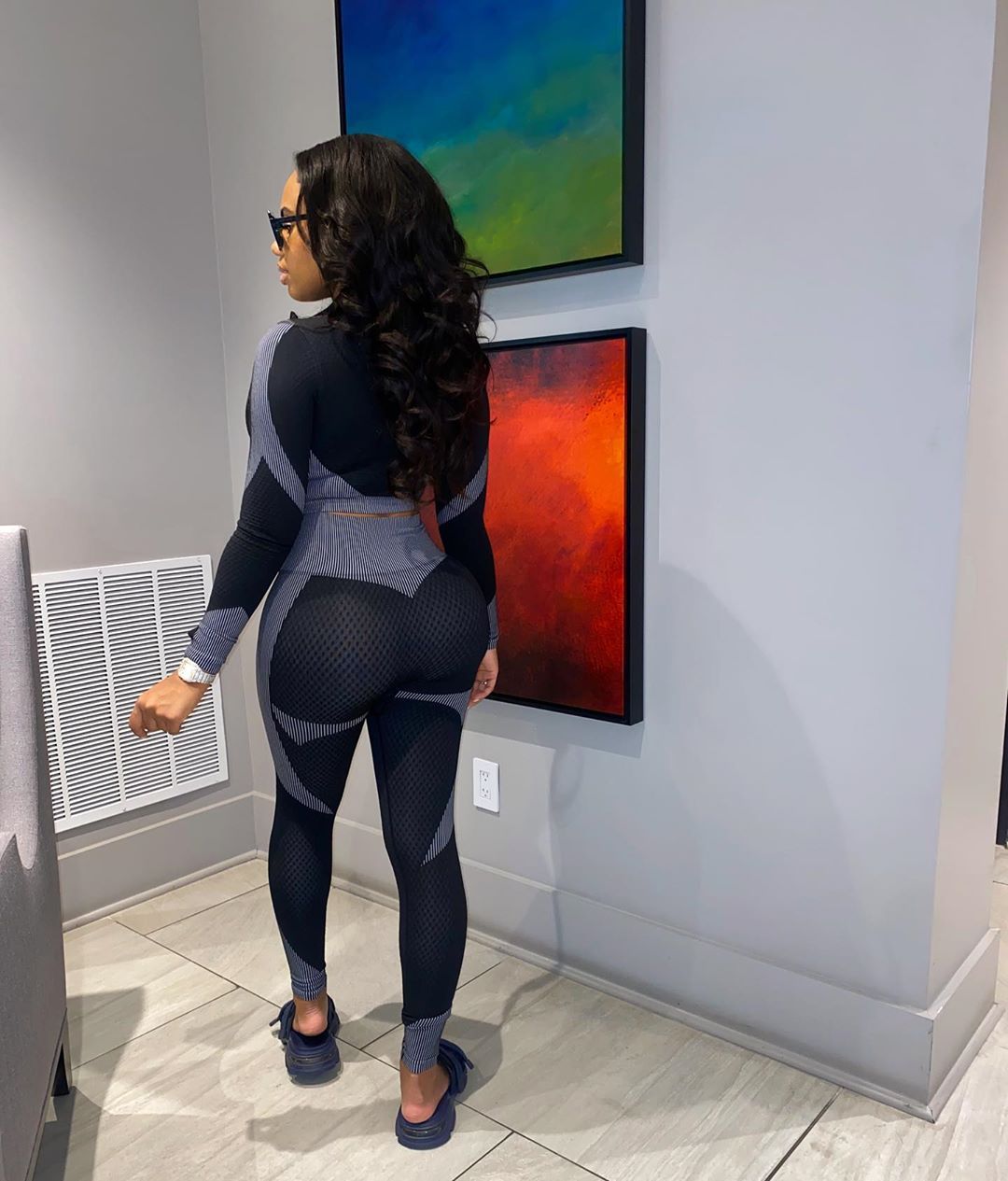 High Waist Quick-drying Long-sleeved Trousers Yoga Sports Suit