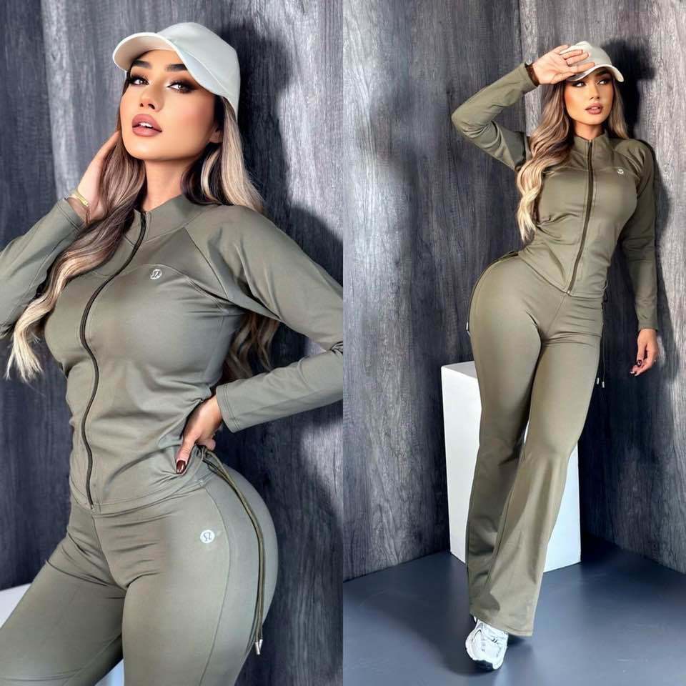 Stylish High-Elastic Fitness Slimming Casual Yoga Workout Set
