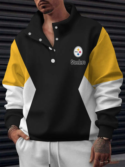 Pittsburgh Steelers Digital Print Western Style Vintage Sweatshirt