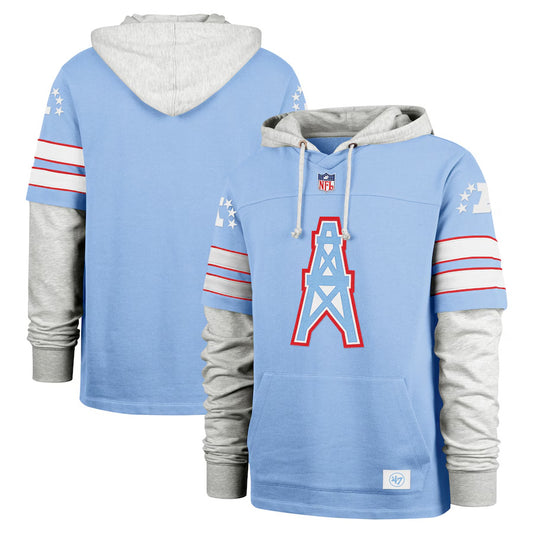 Tennessee Titans Casual Sports Fake Two-piece Hoodie