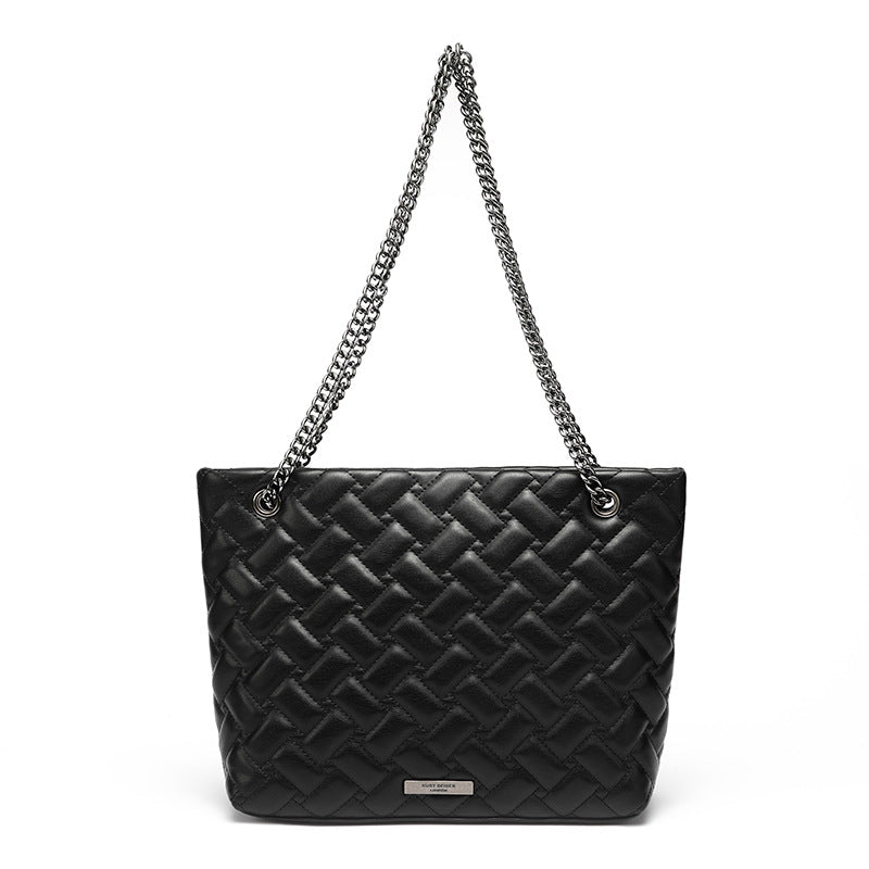 Diamond Chain Eagle Head Shoulder Crossbody Tote Bag