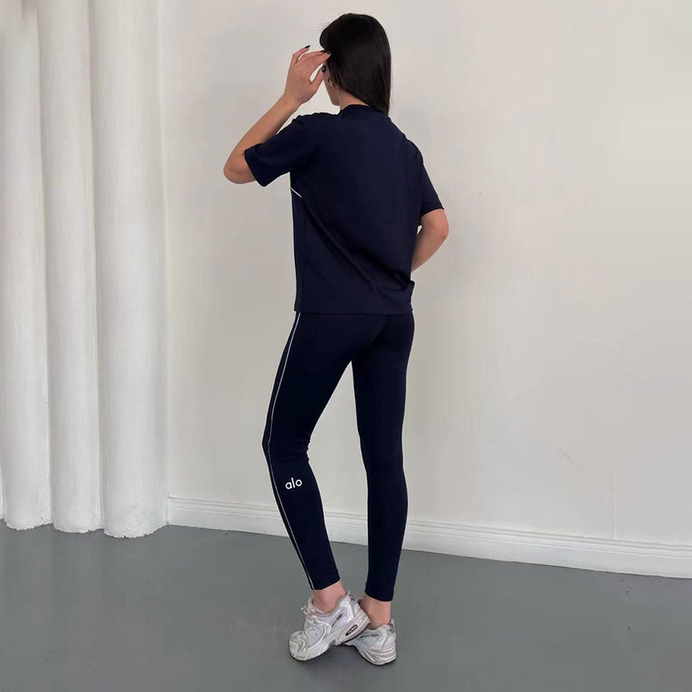 Fashionable Embroidered Quick-Drying Casual Sports Suit