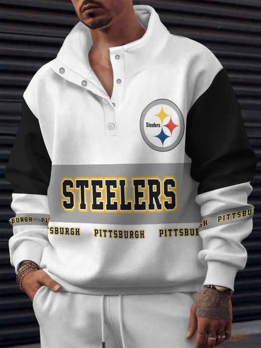 Pittsburgh Steelers Digital Print Western Style Vintage Sweatshirt