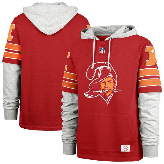 Tampa Bay Buccaneers Casual Sports Fake Two-piece Hoodie