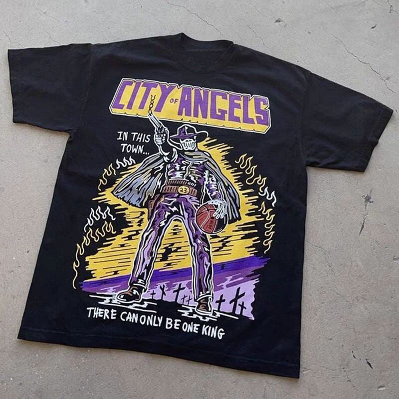 Street Fashion Brand Quick-drying Short-sleeved T-shirt