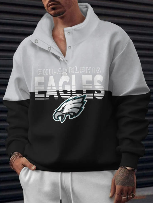 Philadelphia Eagles Digital Print Western Style Vintage Sweatshirt