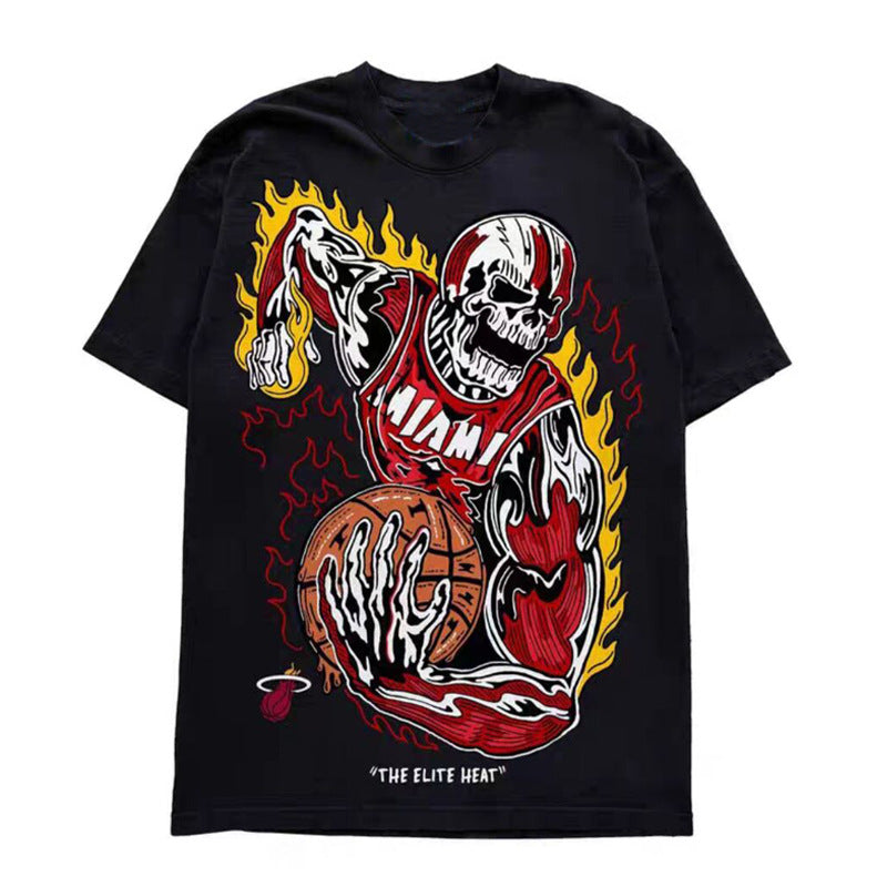 Street Fashion Brand Quick-drying Short-sleeved T-shirt