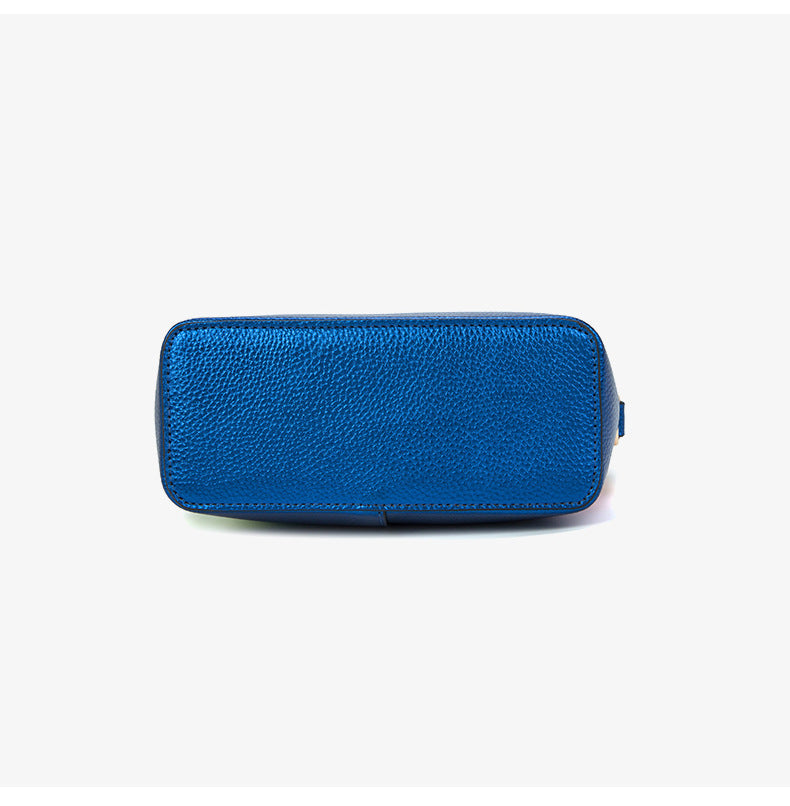 Contrast Rainbow Patchwork Chain Shoulder Crossbody Bag