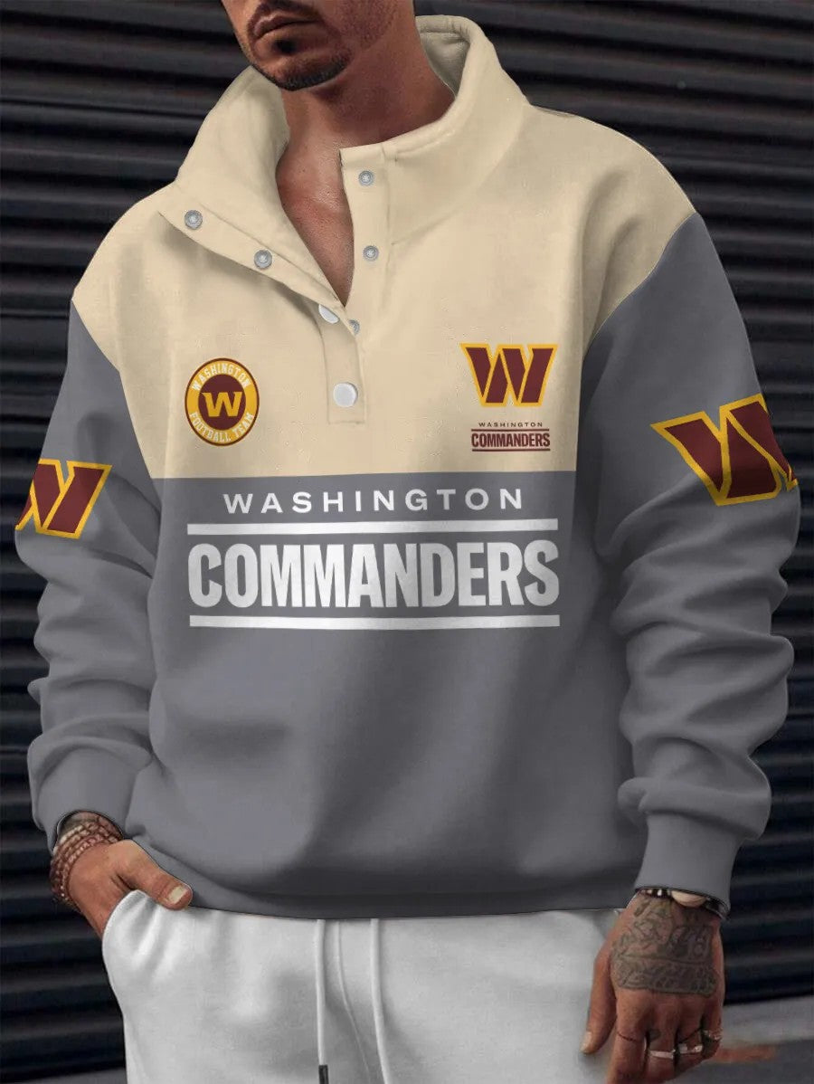 Washington Commanders Digital Print Western Style Vintage Sweatshirt