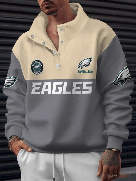 Philadelphia Eagles Digital Print Western Style Vintage Sweatshirt