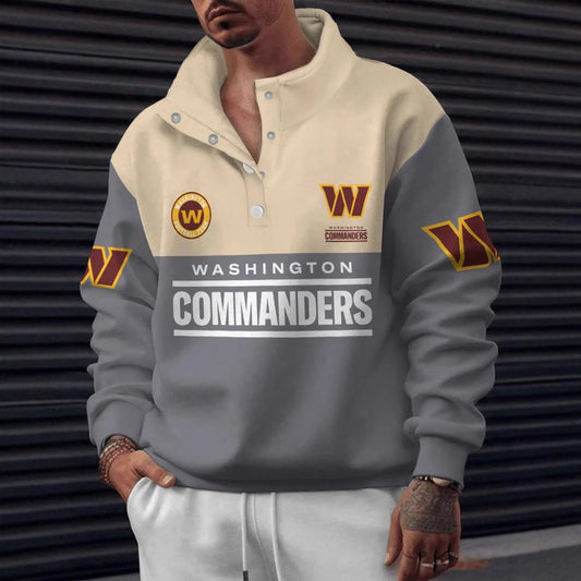 Washington Commanders Digital Print Western Style Vintage Sweatshirt