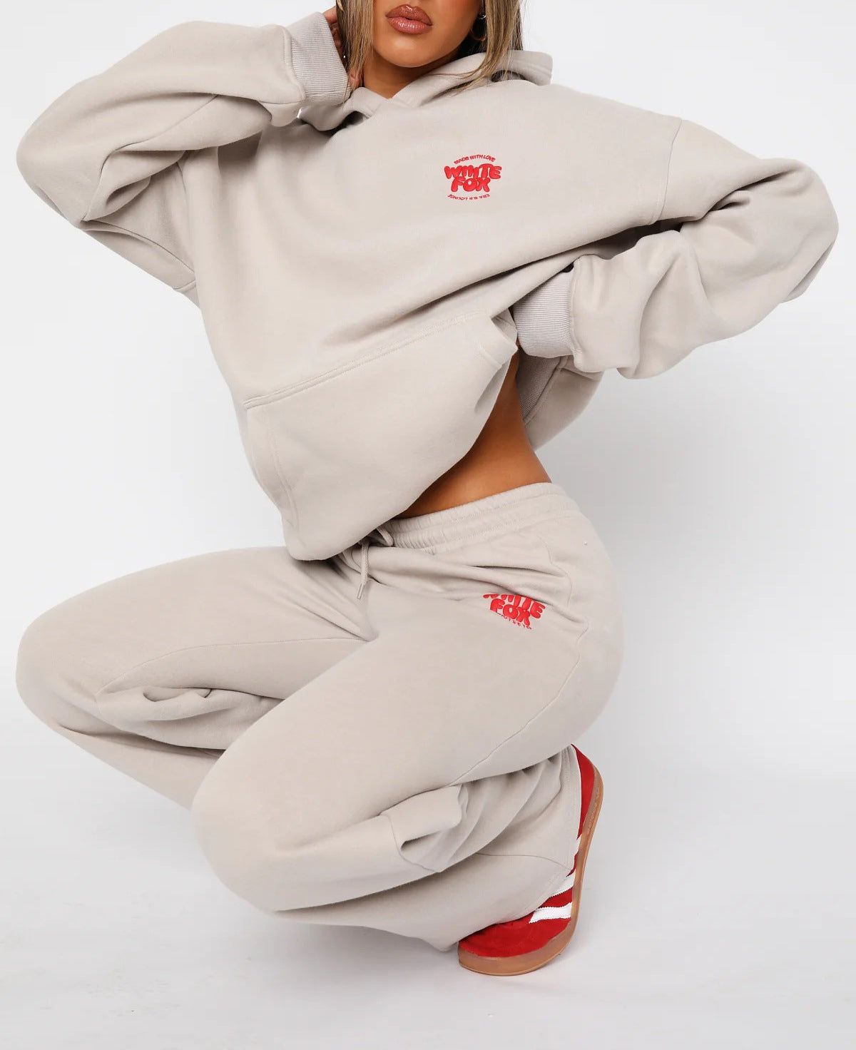 Fashion Sports Outdoor Long-sleeved Trousers Sweatshirt Suit