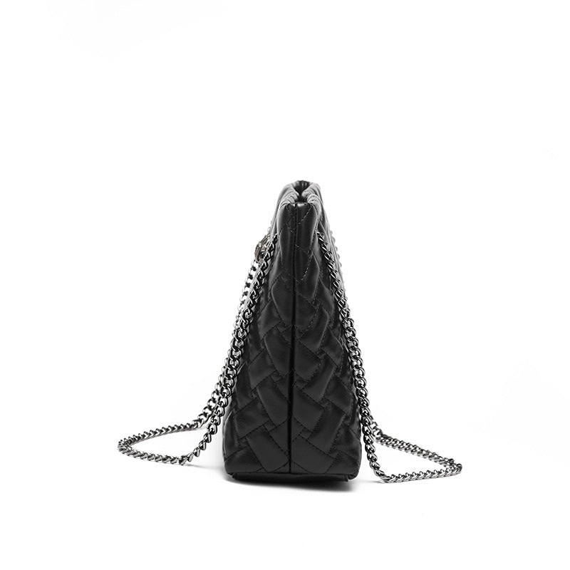 Diamond Chain Eagle Head Shoulder Crossbody Tote Bag