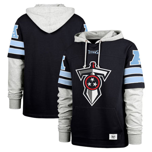 Tennessee Titans Casual Sports Fake Two-piece Hoodie