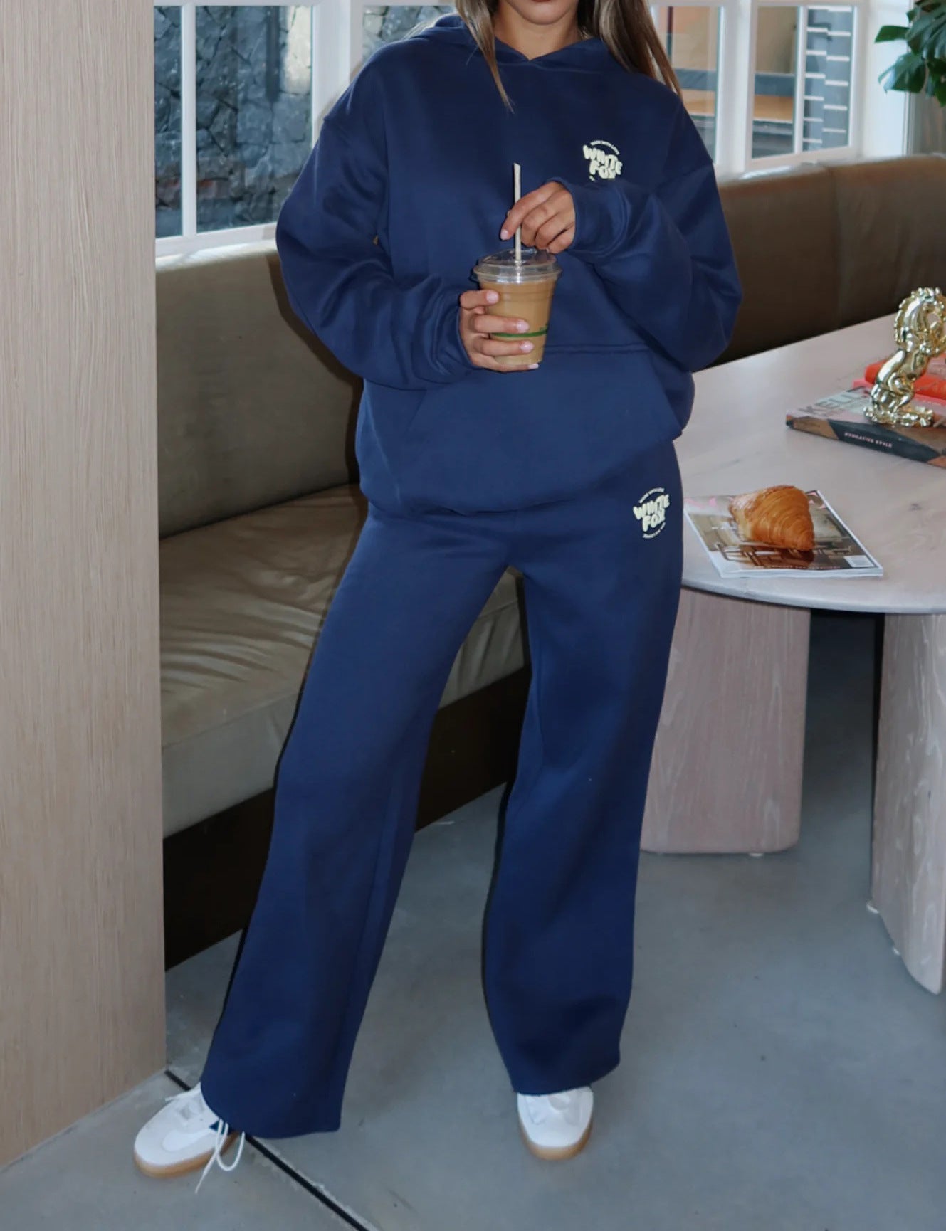 Fashion Sports Outdoor Long-sleeved Trousers Sweatshirt Suit
