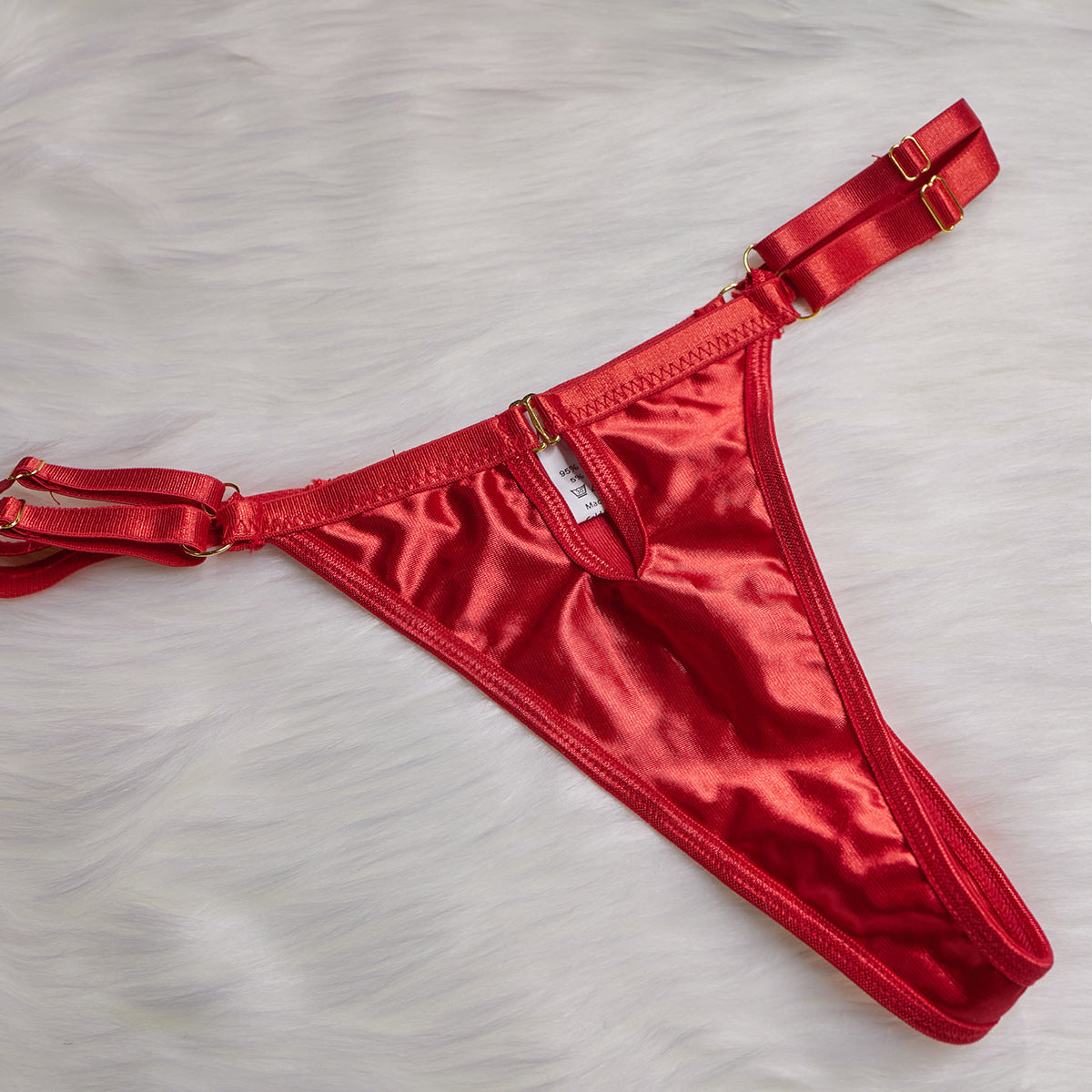 Metal Chain Sexy Punk Style Waist Belt Jumpsuit Set