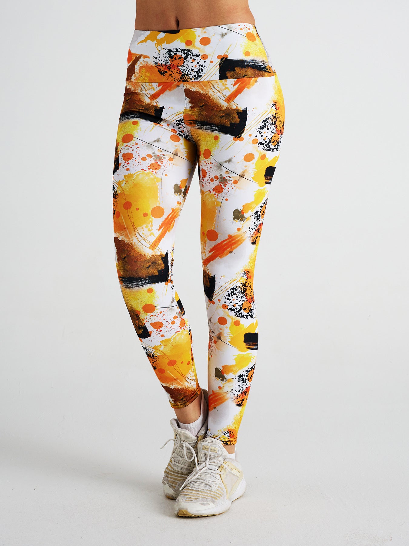 Tie Dye Printed High Waist Sports Fitness Yoga Pants