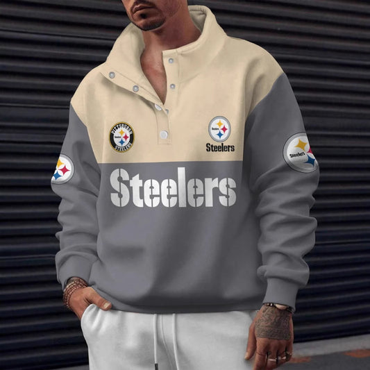 Pittsburgh Steelers Digital Print Western Style Vintage Sweatshirt