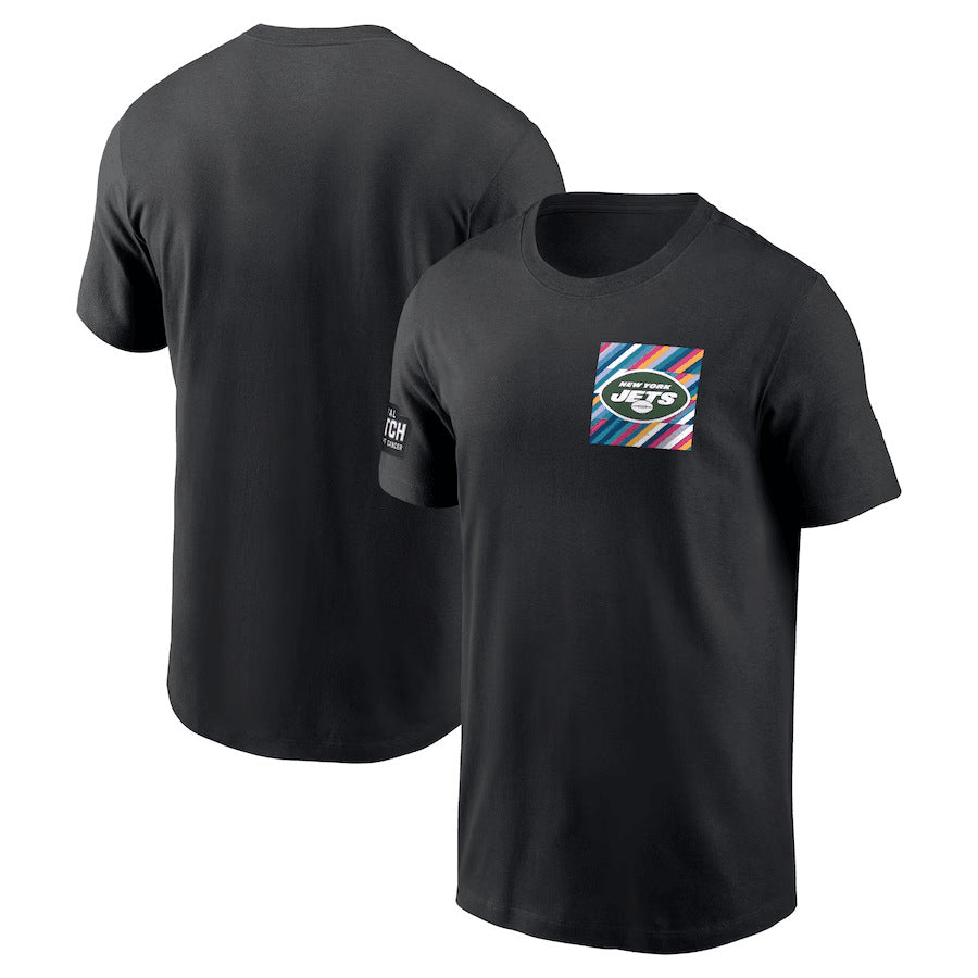 New York Jets Loose Quick-drying Casual Short-sleeved T-shirt