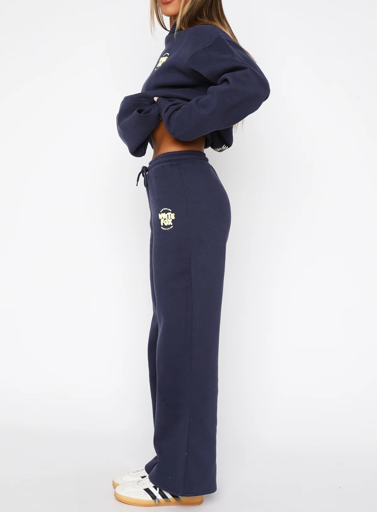 Fashion Sports Outdoor Long-sleeved Trousers Sweatshirt Suit